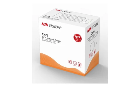 Hikvision DS-1LN6UU/CCA Cat6 CCA Network Cable (Per Metre)