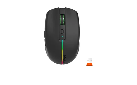 Meetion BTM002 Bluetooth & 2.4GHz Wireless Mouse - Black