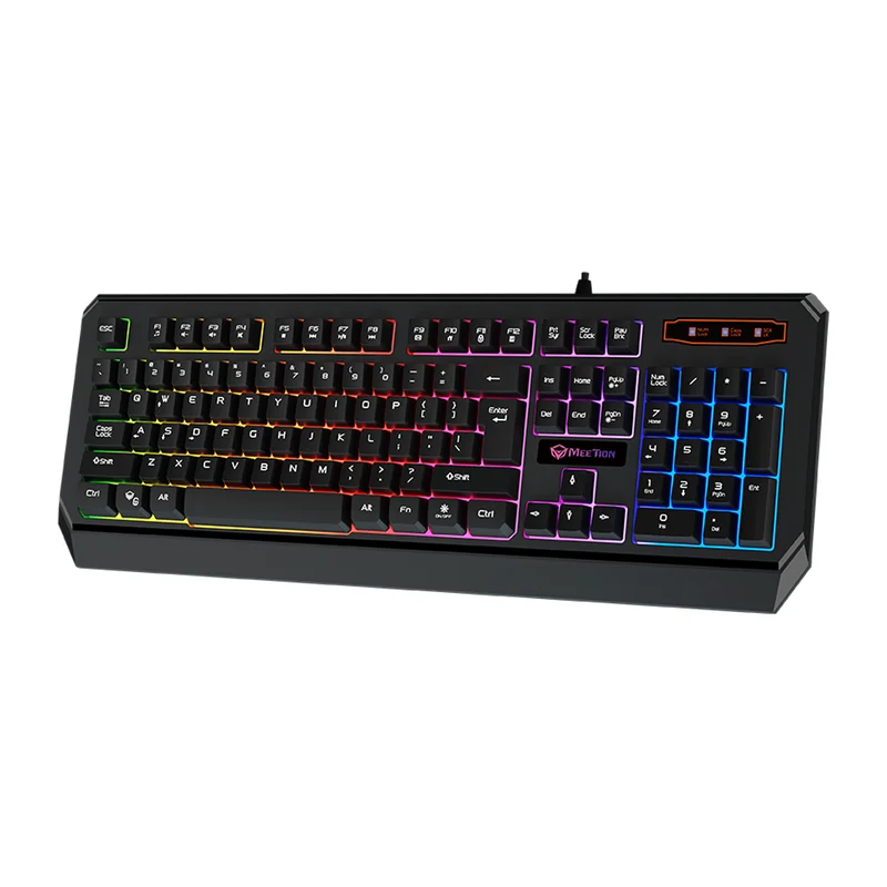 Meetion K9320 Rainbow Backlit Gaming Keyboard — view 1