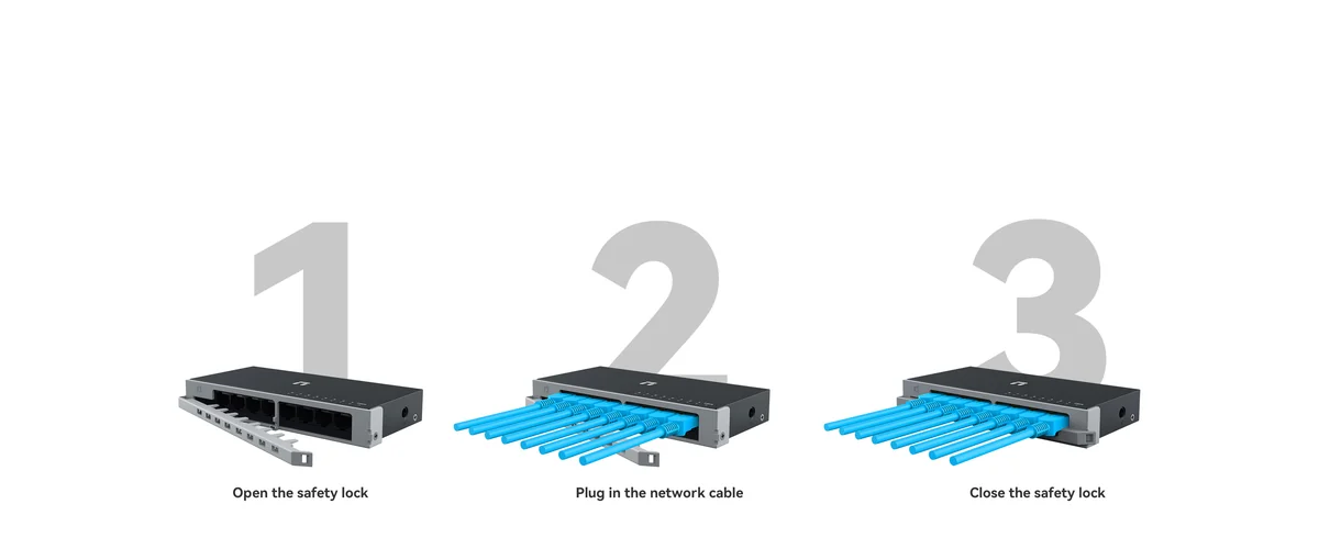 Open, connect and close