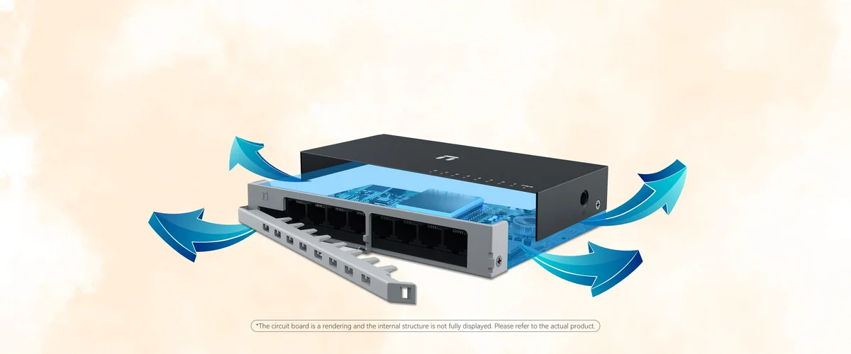Compact steel enclosure