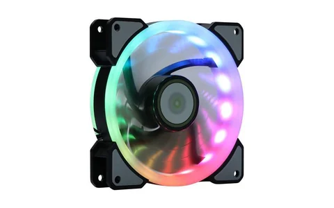 Dual Ring Transparent RGB Casing Fan