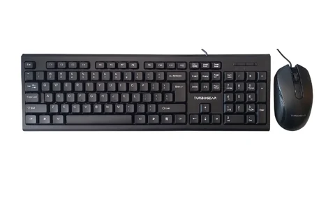 TURBOGEAR TC809 USB Wired Keyboard & Mouse Combo