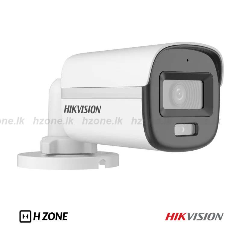 DS-2CE10DF0T-PFS 2MP ColorVu Audio Fixed Mini Bullet Camera
