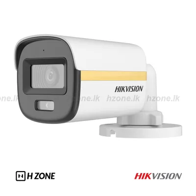 DS-2CE10DF3T-LPFS 2 MP ColorVu Dual-light Fixed Mini Bullet Camera