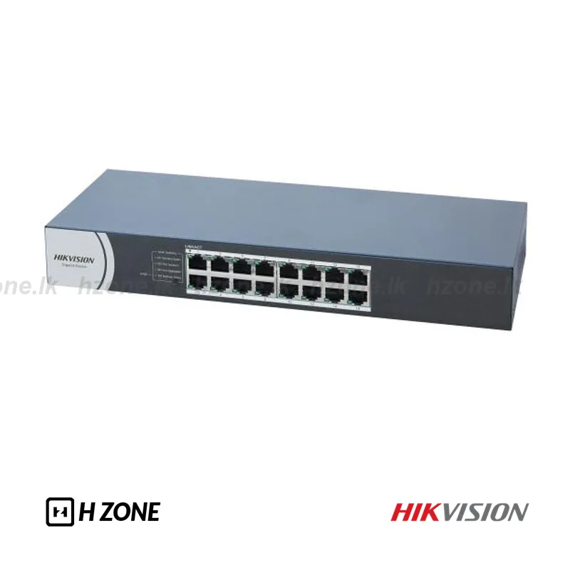 DS-3E0516R-O 16-Port Gigabit Switch — view 1