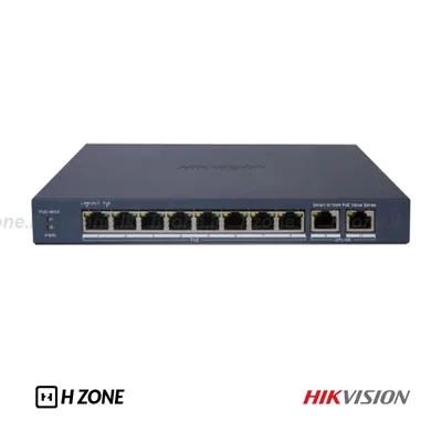 DS-3E1310P-EI/M 8 Port Fast Ethernet Smart POE Switch