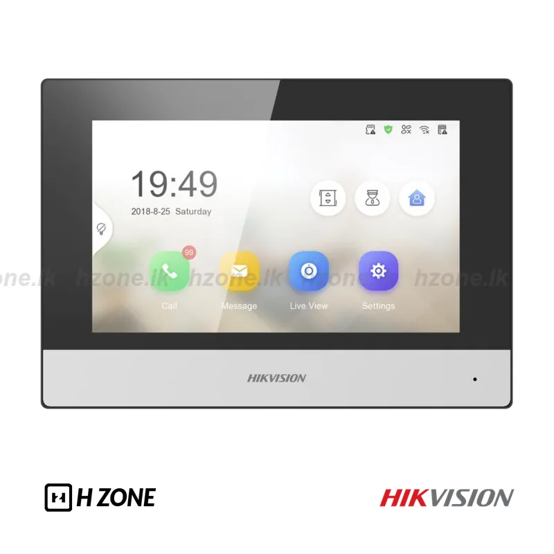 DS-KH6320-WTE1 KH6 Series IP-Based Indoor Station — view 1