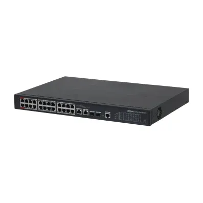 Dahua DH-PFS4226-24ET-240 24-Port Fast Ethernet Managed PoE Switch — view 1