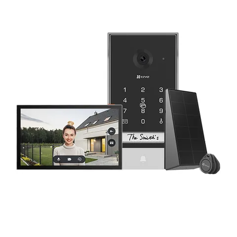 EZVIZ EP7 2K Solar Battery Video Doorphone