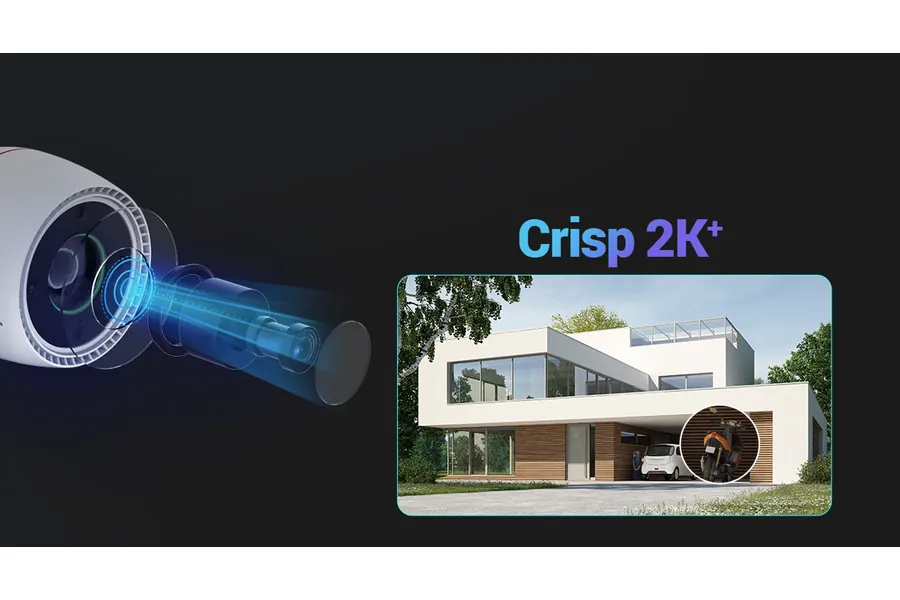Two-way talk through the EZVIZ app