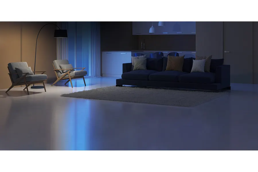 Smart colour night vision up to 5m; IR up to 10m