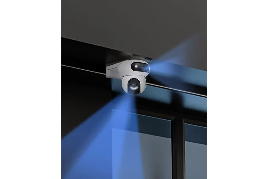 Dual 2K+ 4MP + 4MP camera views