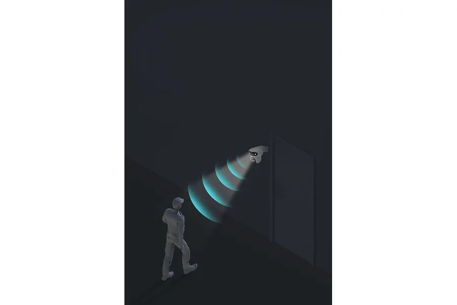Linked detection and automatic tracking