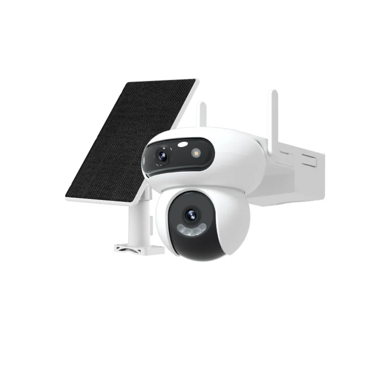 EZVIZ HB90x Dual 4G 4MP + 4MP Solar Kit — view 1