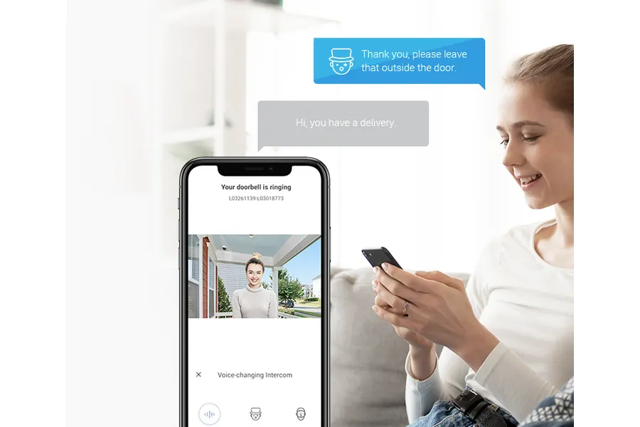 Dual-band Wi-Fi at the indoor monitor